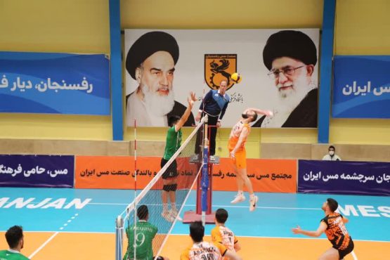 اولین شکست خانگی والیبالیست های مس رفسنجان