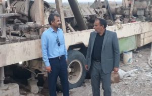 جابجایی چاه دو روستای پرتنش آبی رفسنجان در حال اجراست