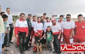 نجات پسر بازیگوش پس از ۹ ساعت سرگردانی در کوهستان