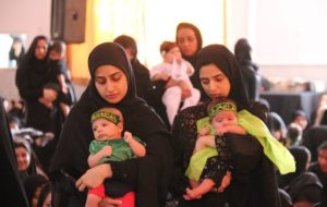 برگزاری باشکوه مراسم شیرخوارگان حسینی در حسینیه ثارالله